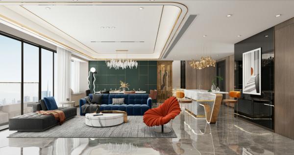 龍湖樊城300平別墅設計