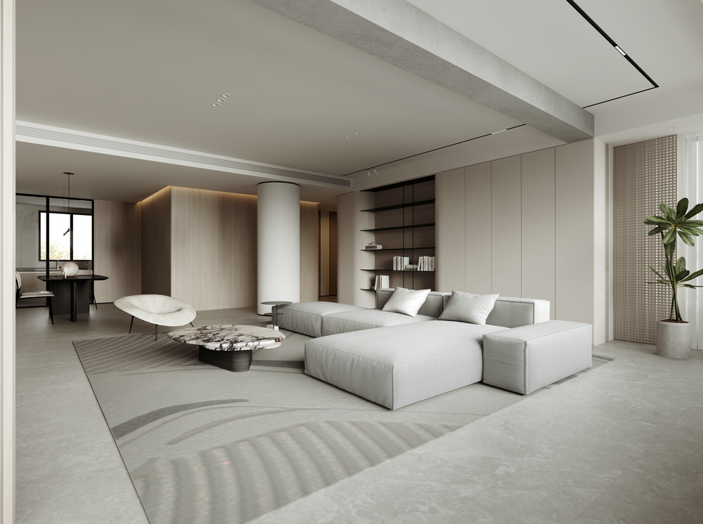 綠地新里程155精裝房改造客餐廳