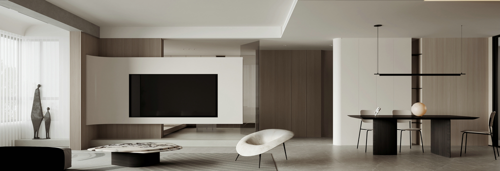 綠地新里程155精裝房改造餐客廳