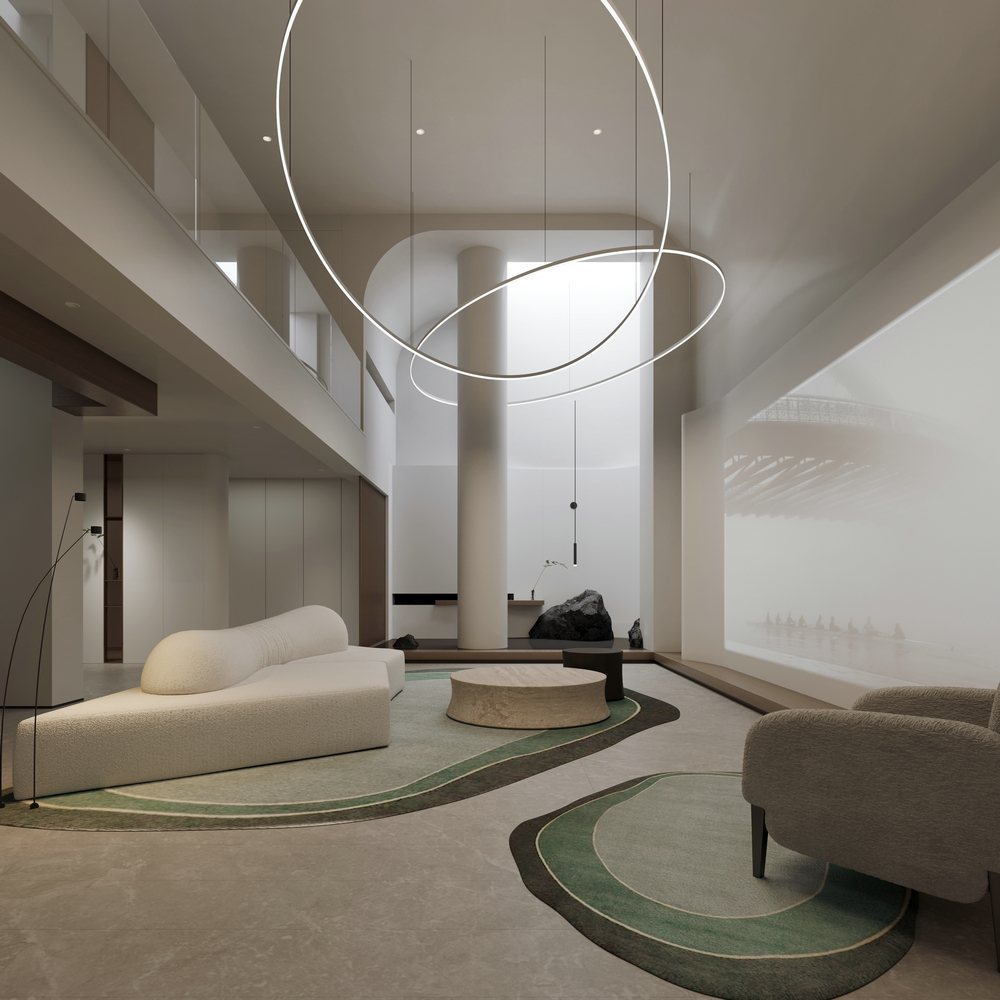 中南樾府別墅設(shè)計(jì)影視廳