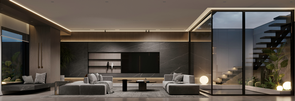 宸光和悅上疊設計樓梯