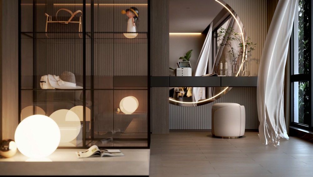 宸光和悅上疊設計衣帽間