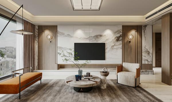 廣州越秀和樾府新中式設計