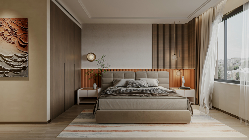 廣州越秀和樾府新中式設計老人房