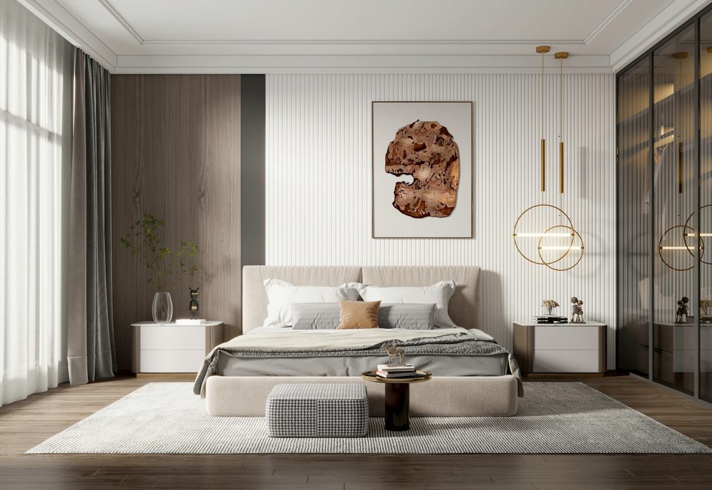 凱德世紀名邸三居室設計主臥