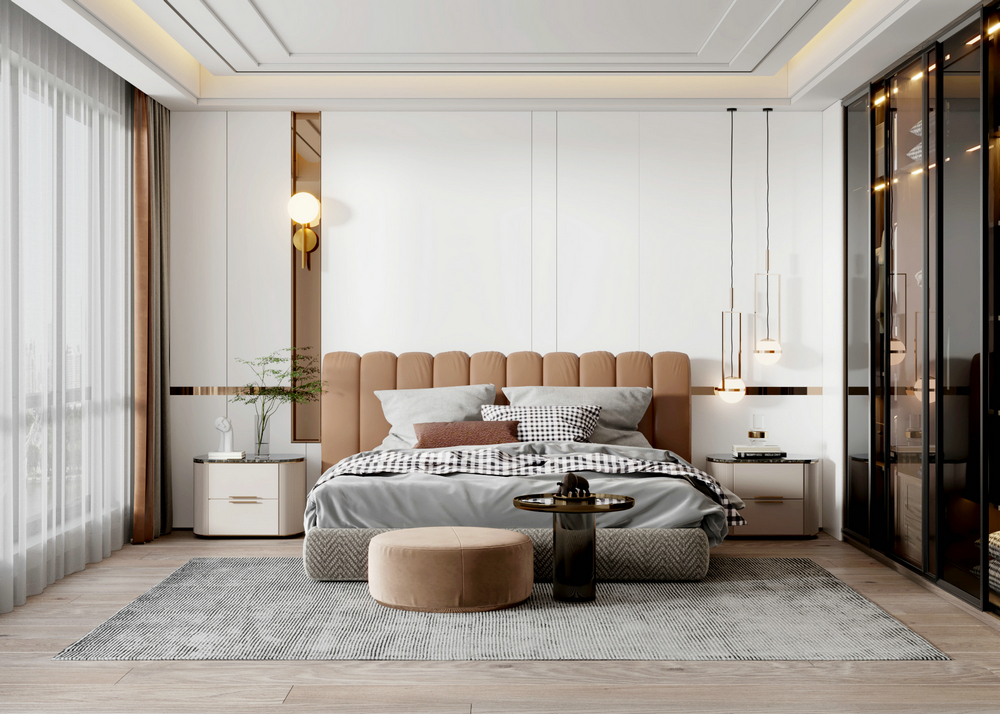 凱德世紀名邸三居室設計臥室