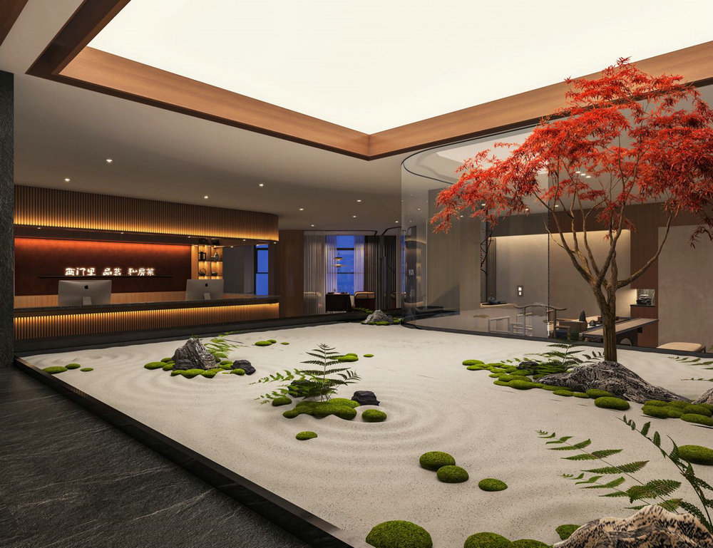 西門里茶餐廳設計1000平前臺