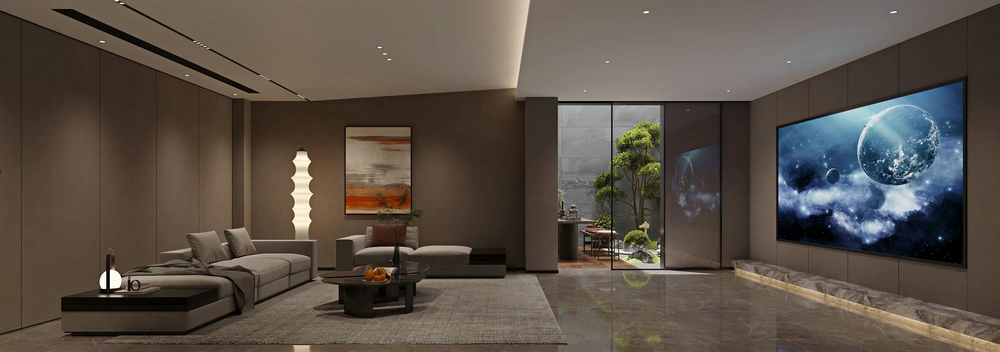 西貴堂380平別墅設計影音室