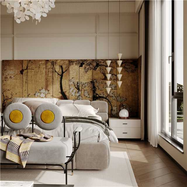 保利大國璟-蝶園 168平設計臥室