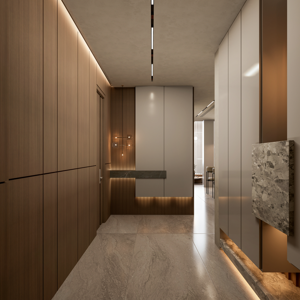 南郡七英里400平聯(lián)排別墅設(shè)計(jì)門廳