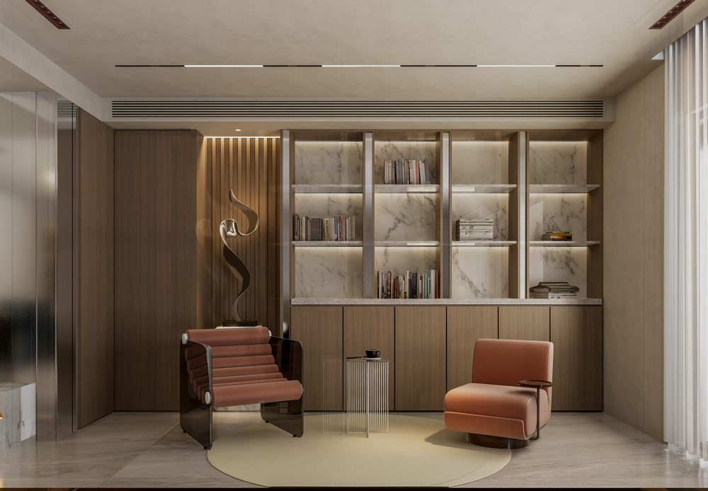 南郡七英里400平聯(lián)排別墅設(shè)計(jì)書吧