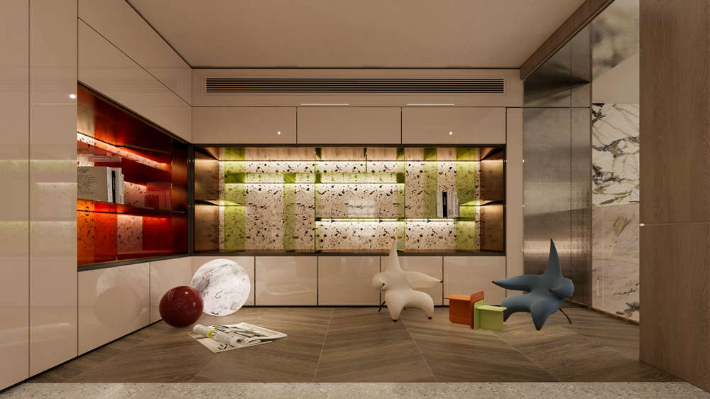 人居梧桐嶼400平聯(lián)排別墅設(shè)計(jì)兒童玩耍區(qū)