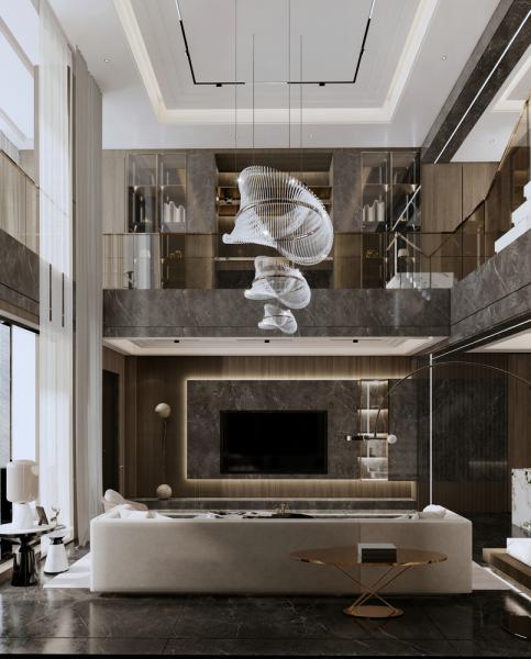 湖南常德500平聯排別墅設計