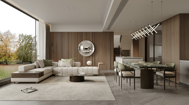 奧園云璟230平意式輕奢設計餐廳