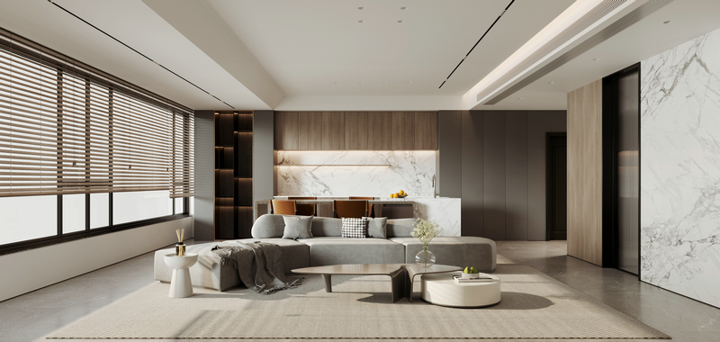 花照云庭+170+現(xiàn)代沙發(fā)區(qū)