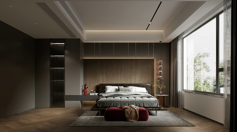 蘭臺府140平輕奢臥室