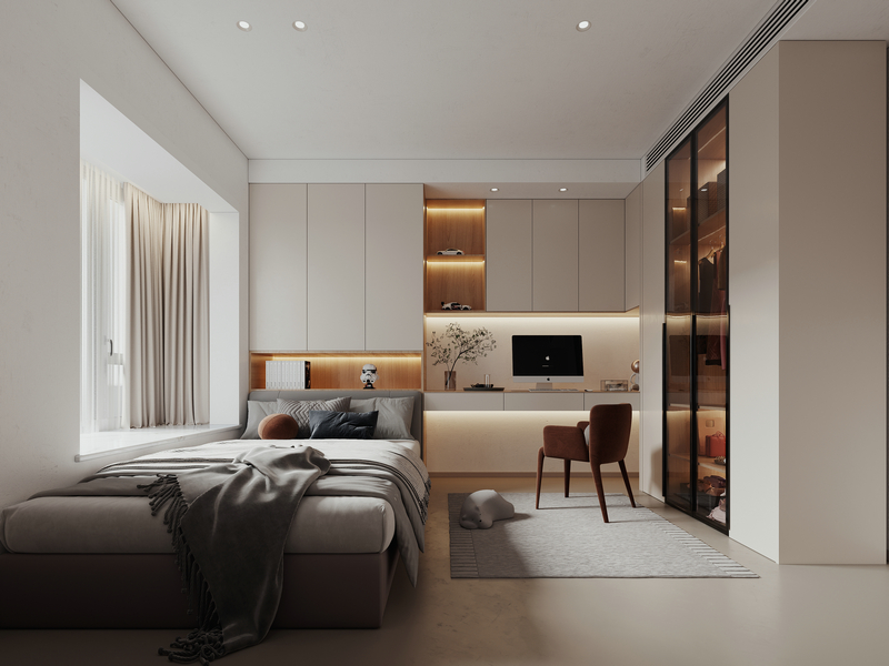 城南一號195平大平層設計裝修兒童房