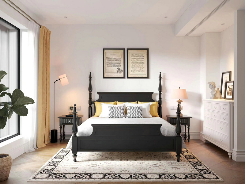 中海浣云居聯排美式設計主臥