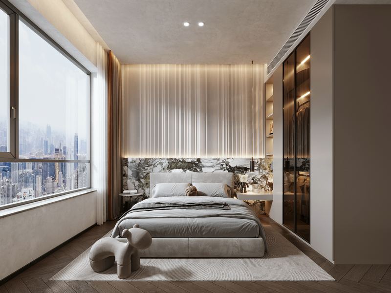 中海浣云居188平現代風格設計次臥