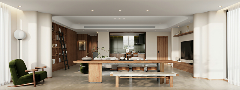 中海浣云居188平東方復古設計餐廳