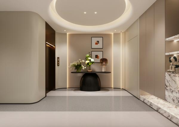 中海浣云居400平聯排現代設計