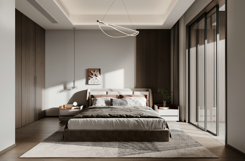 中旅名門140平設計主臥