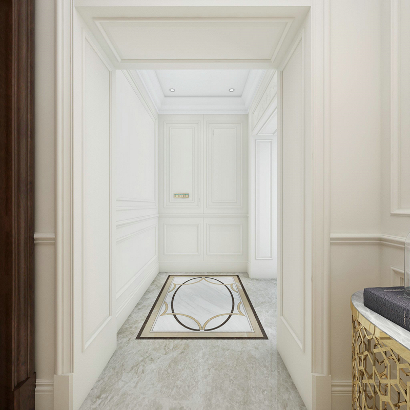 金科廊橋水鄉600平別墅設計門廳