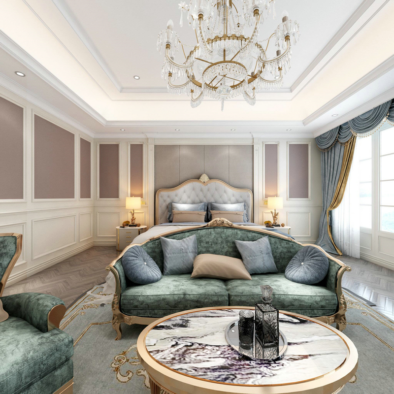 金科廊橋水鄉600平別墅設計休閑廳