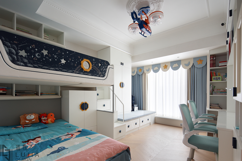 西樾錦宸別墅設計法式實景兒子房