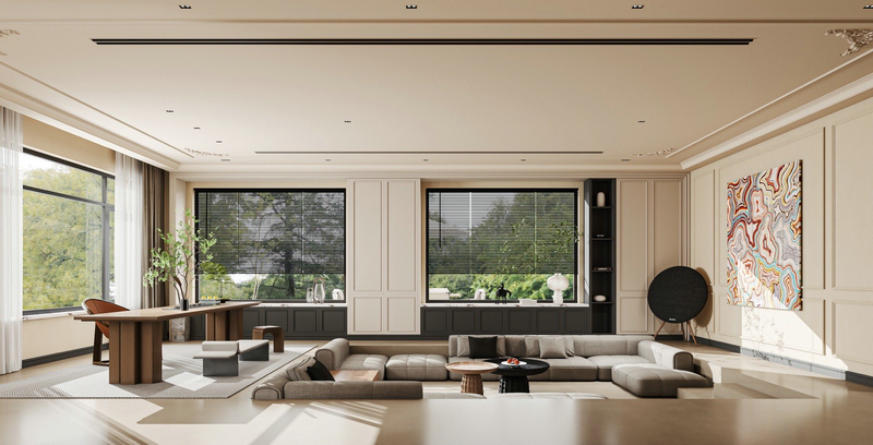 碧桂園別墅設計下沉休閑區