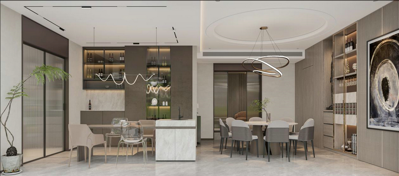 東山國際·君度半山別墅設計餐廳