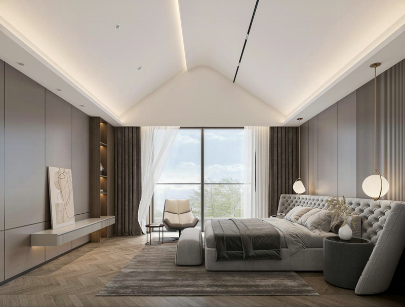 東山國際·君度半山別墅設計主臥