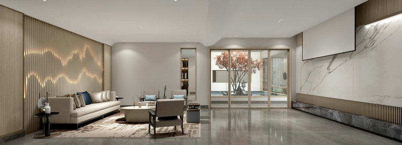 牧山麗景別墅設計影音室