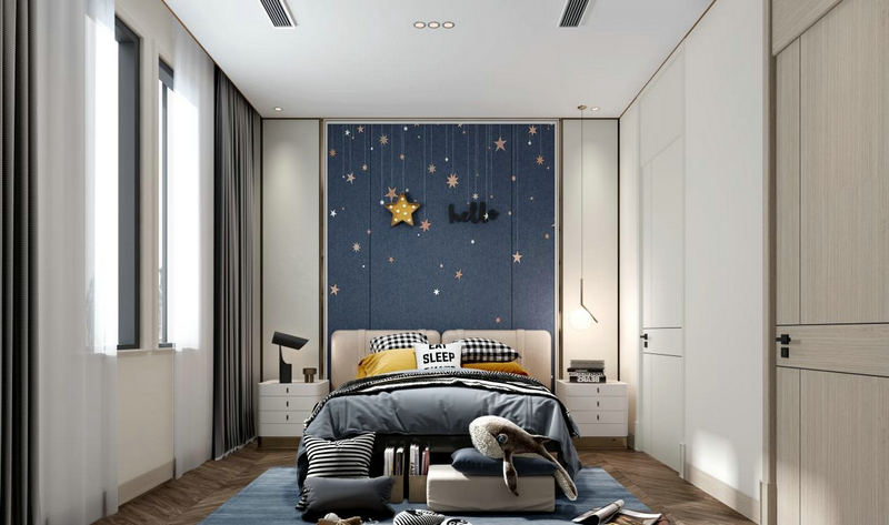 牧山麗景別墅設計次臥