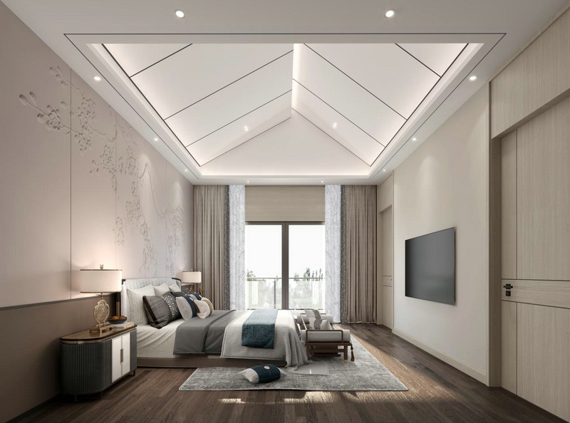 牧山麗景別墅設計大主臥