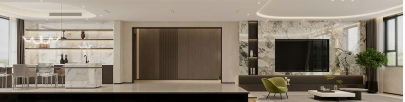 雅居樂·十年雅墅別墅設計餐廳