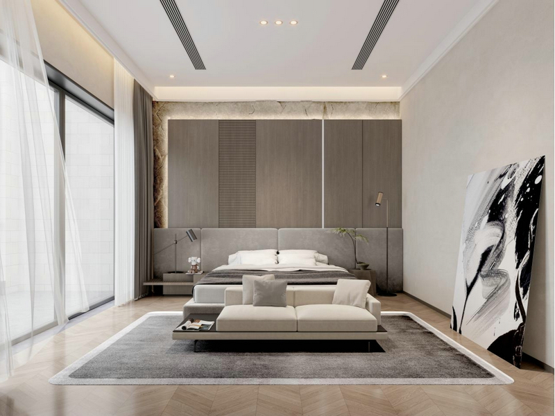 雅居樂·十年雅墅別墅設計主臥