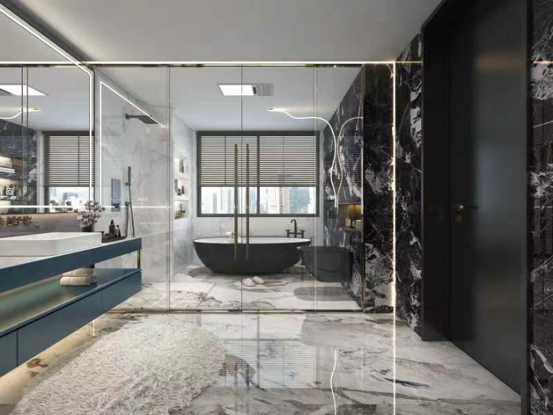 保利西子城-現代別墅設計衛生間