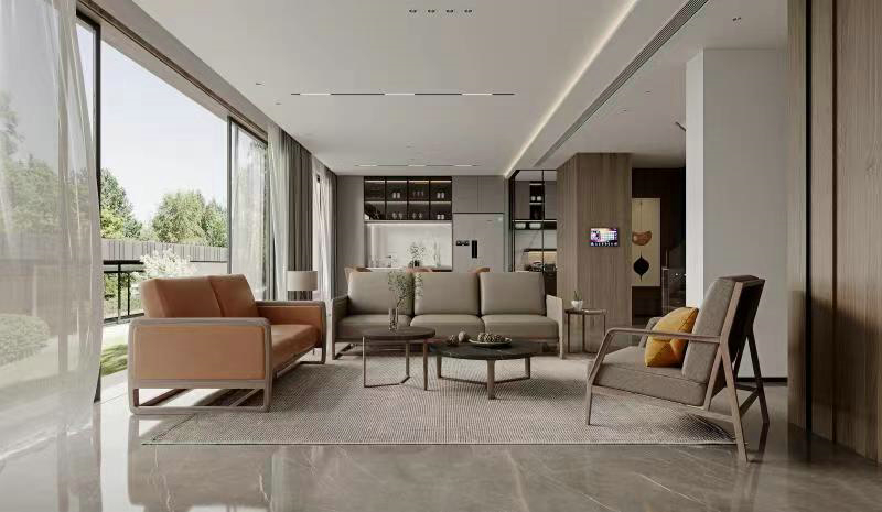 中南樾府-現代輕奢-280平休閑區