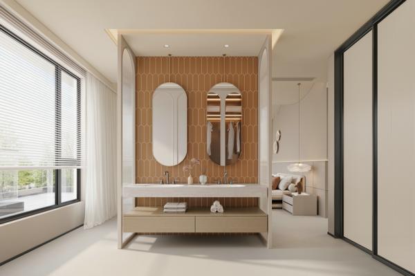 濱江天越別墅348平現代極簡