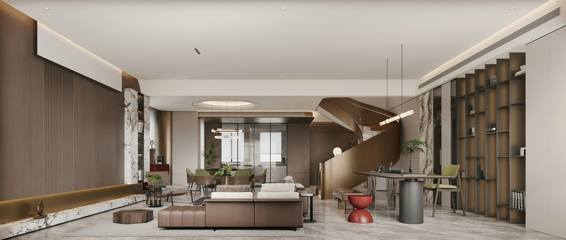 和今緣255平別墅|意式輕奢客餐廳