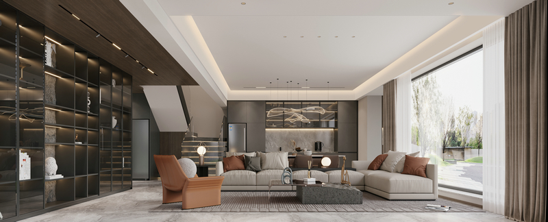 美泉悅府疊拼188平|意式輕奢樓梯