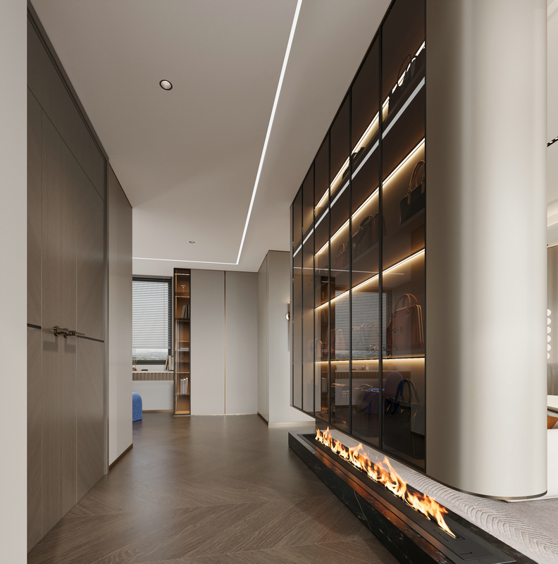 仟坤院子別墅343平現代輕奢入戶